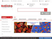 Tablet Screenshot of kreativshop.ro